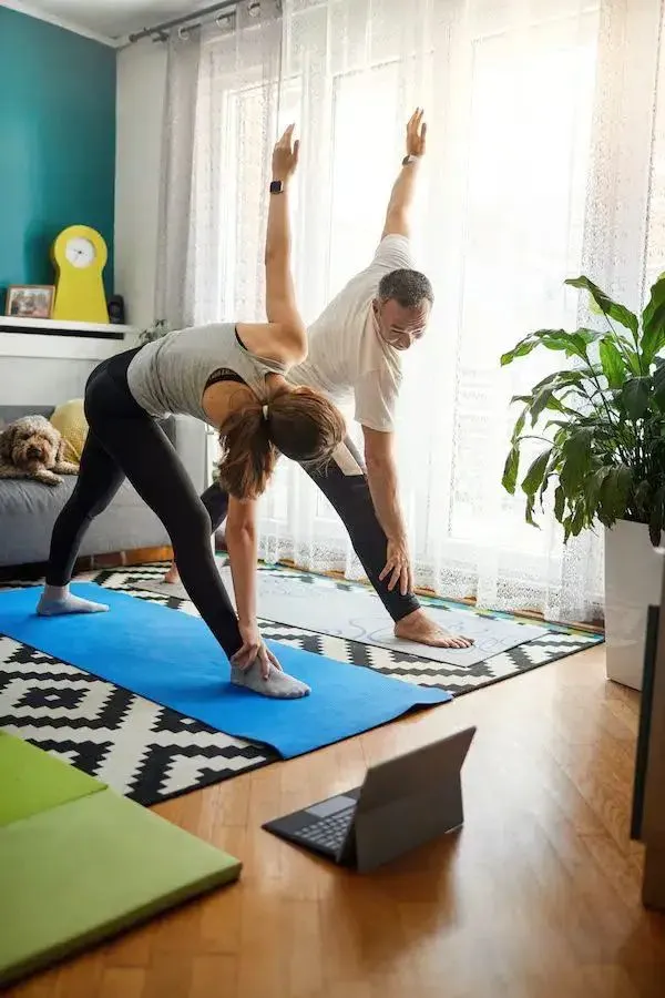 Person reviewing a daily wellness plan